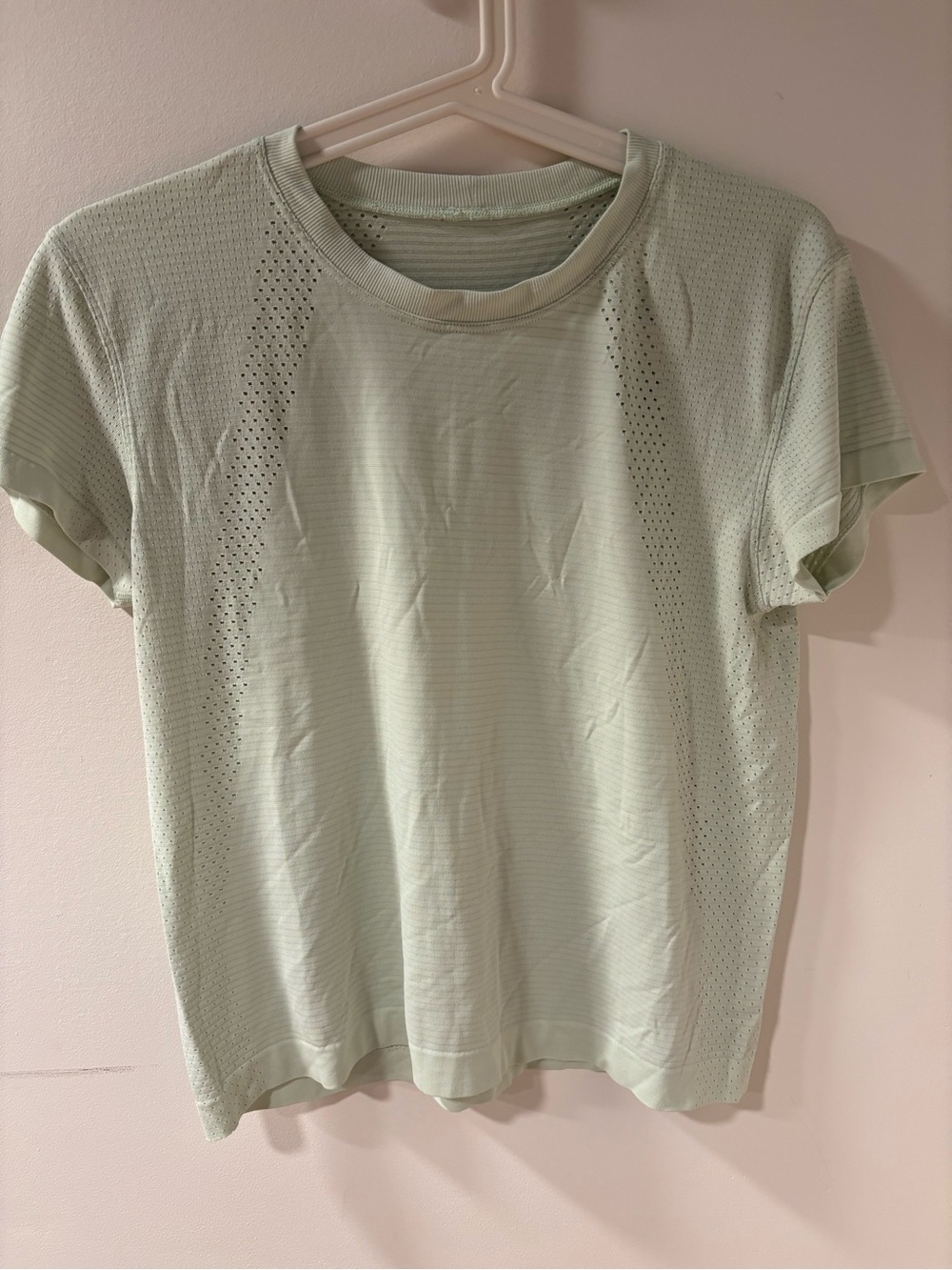 Light Green Women's lululemon tshirt